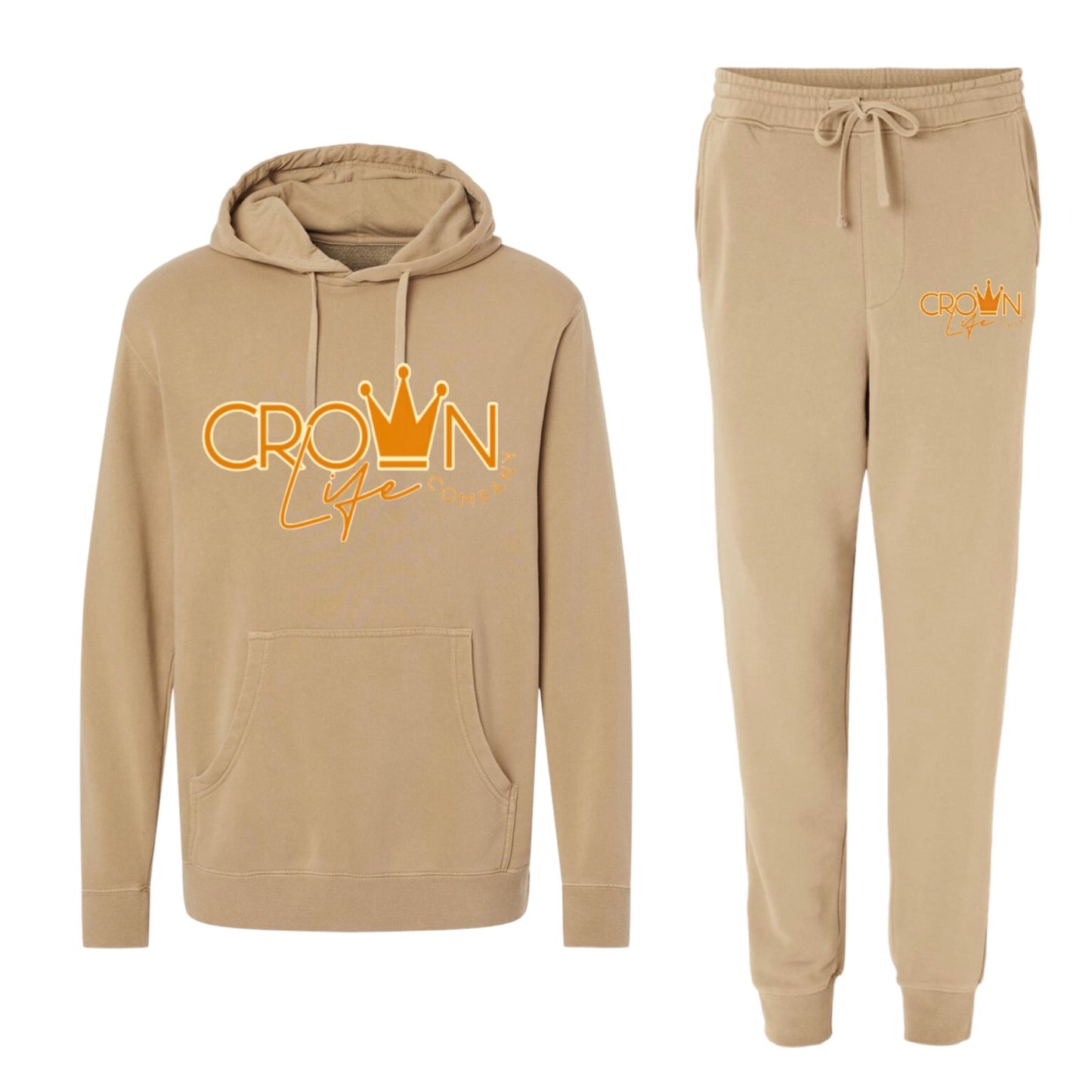 "Tenaciously Tan" Hooded Jogging Suit