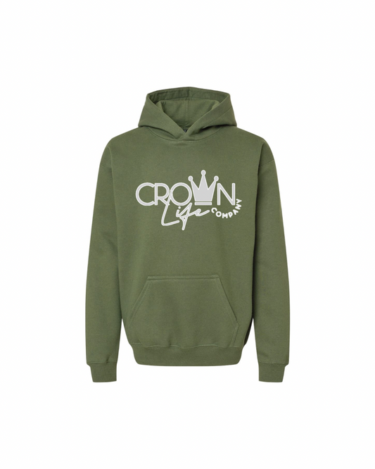 Olive Green Signature Hoodie